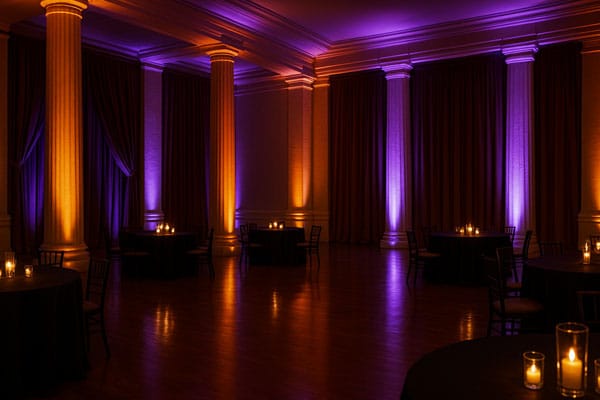 event lighting - uplighting